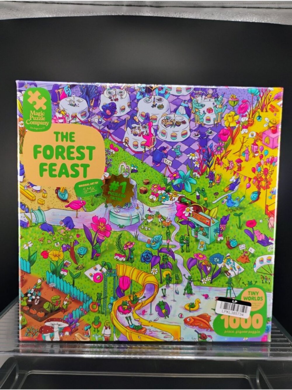 Magic Mystery Puzzle The Forest Feast 1000-Pieces Colorful Art